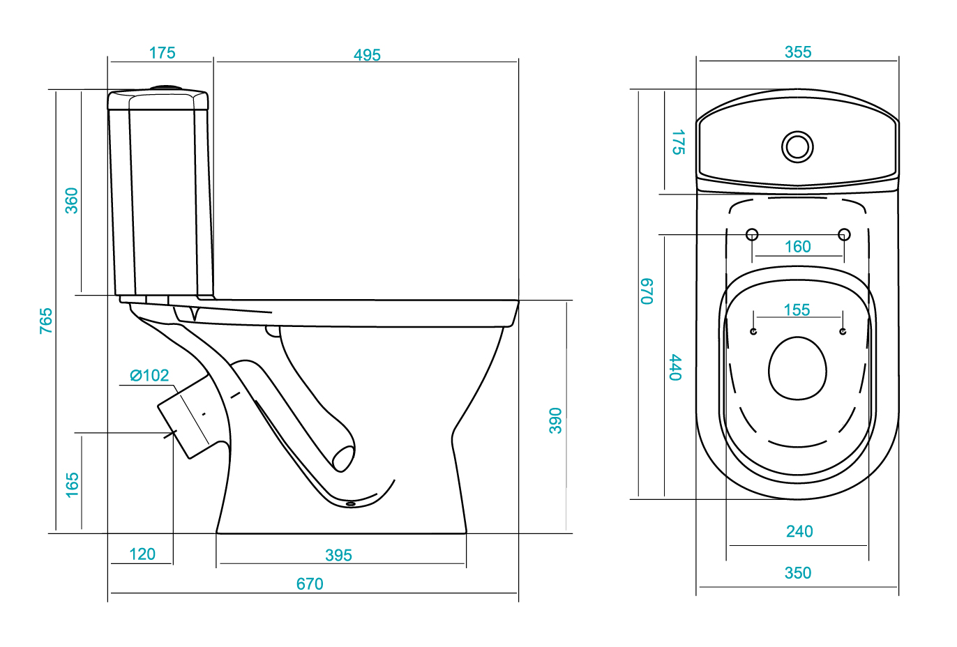Компакт Алькор косой (стандарт: 1-реж., дюро) Сантек