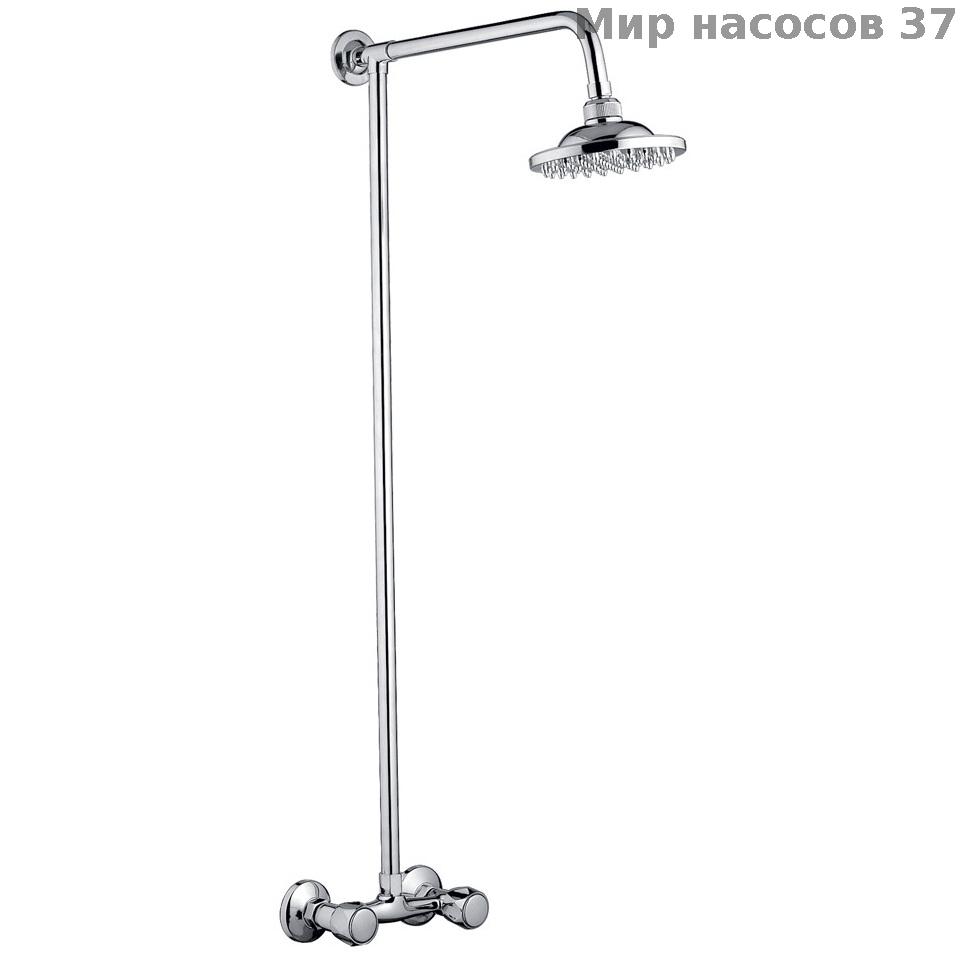 Штанга со смесителем и тропическим душем L2394